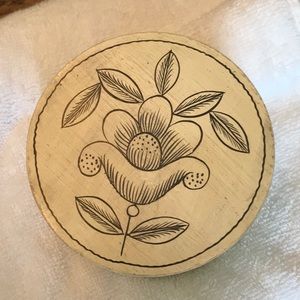 Pottery Barn wooden trinket box
